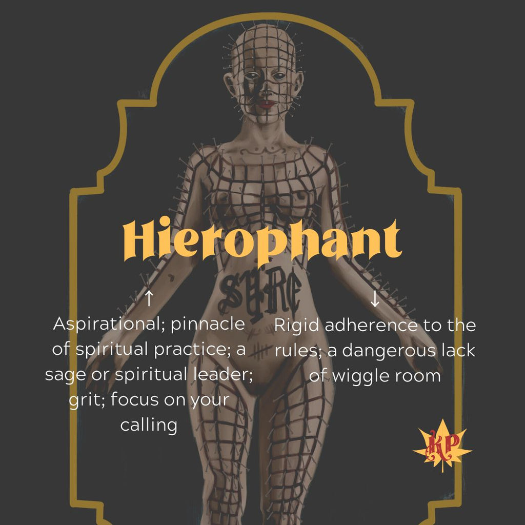 Hierophant | CULT Tarot Card Meaning | Hellraiser