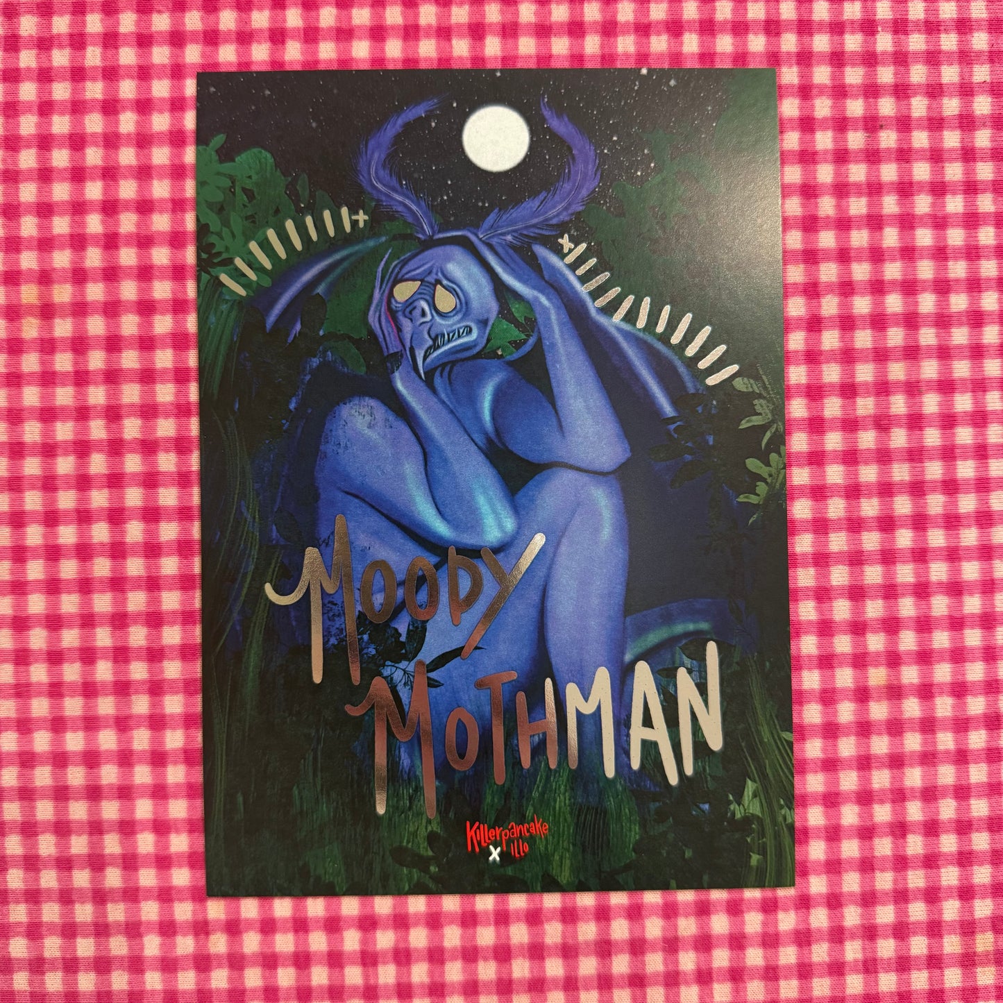 Sexy and or Spooky Foil Art Prints (5x7, unframed)