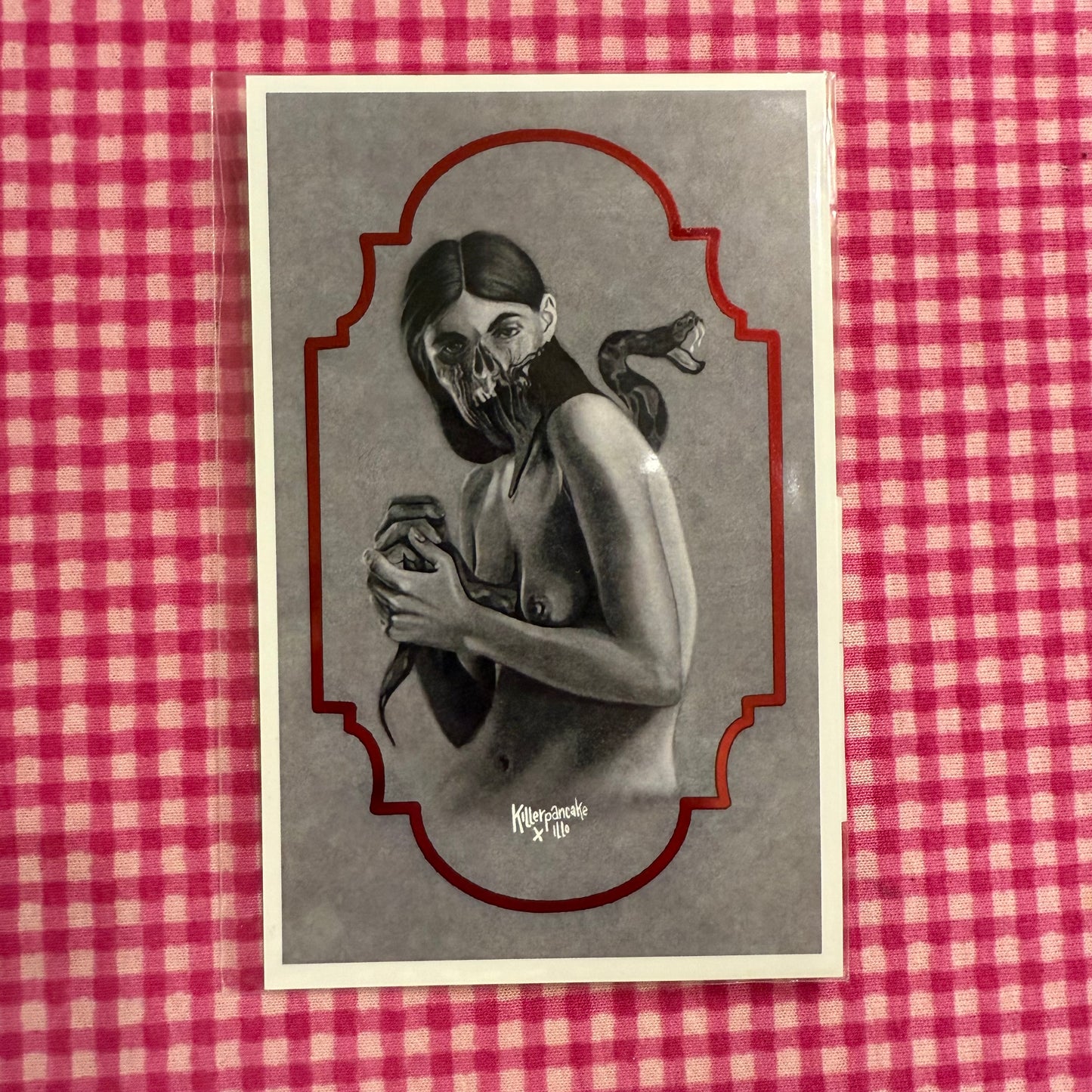 Sexy and or Spooky Foil Art Prints (5x7, unframed)