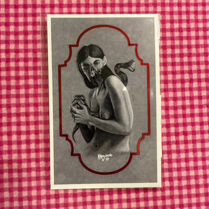 Sexy and or Spooky Foil Art Prints (5x7, unframed)