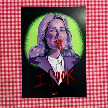 Sexy and or Spooky Foil Art Prints (5x7, unframed)