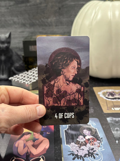 Four of Cups portrait, the disappearing islands of Pittsburgh Rivers