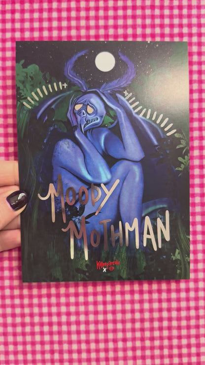 Sexy and or Spooky Foil Art Prints (5x7, unframed)